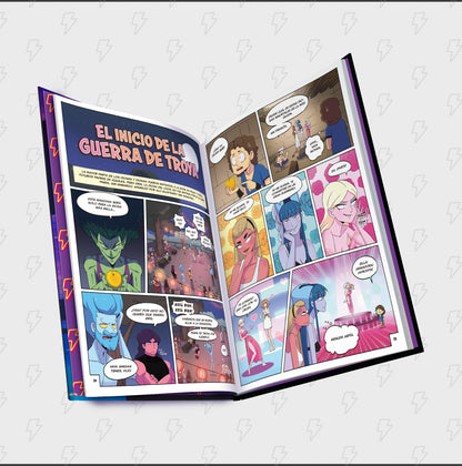 Libro Dioses del Olimpo (Cómic) FIRMADO!
