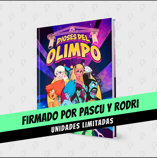 Libro Dioses del Olimpo (Cómic) FIRMADO!