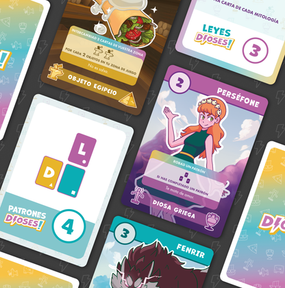 Dioses! Expansión El Juego de Cartas